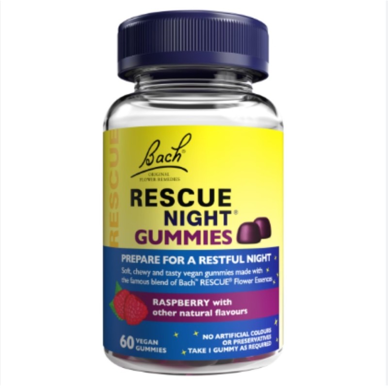 Bach Rescue Gummies Berry 60'S