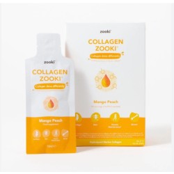 Zooki Collagen Mango/Peach Liquid Syrup