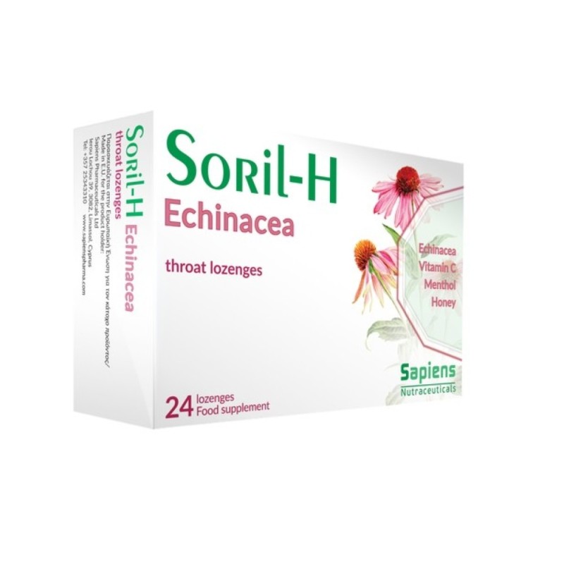 Soril H Echinacea Throat Lozenges X24