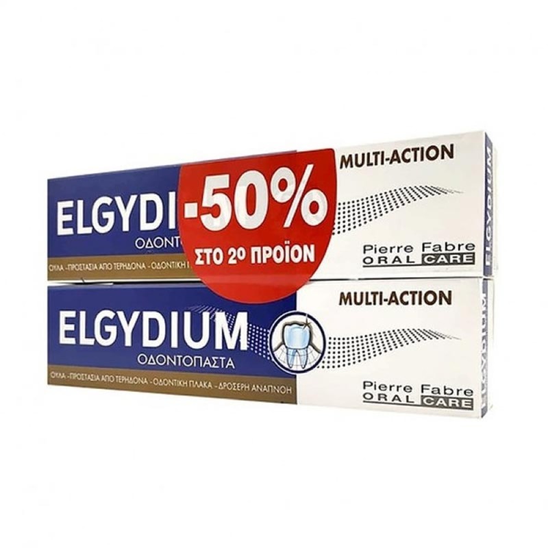 Elgydium Duo Toothpaste Multi Action 75ml