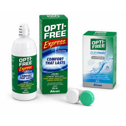Opti Free Express 355ml + Pure Moist 60ml