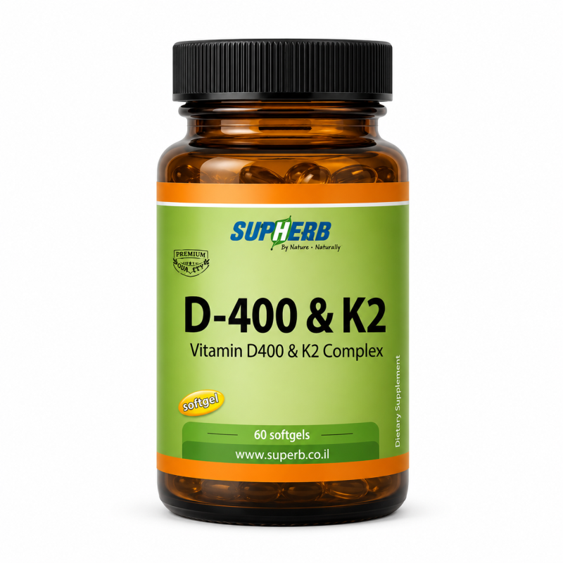 Supherb D3 1000 + K2 90mcg 30 Softgels