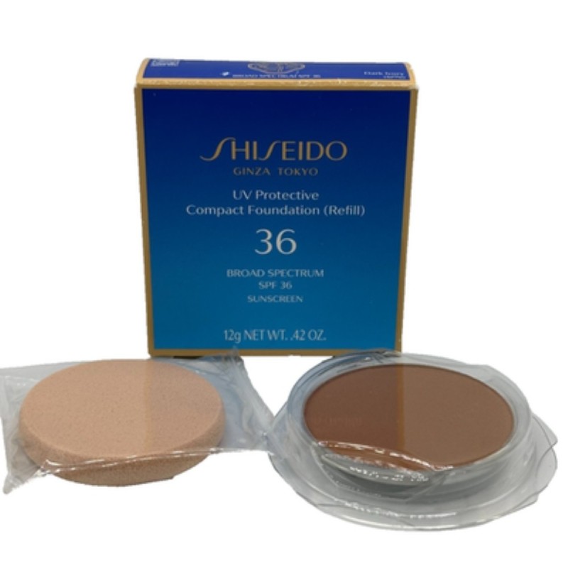 Shiseido SPF30 Refill Compact Foundation Dark Ivory 12g