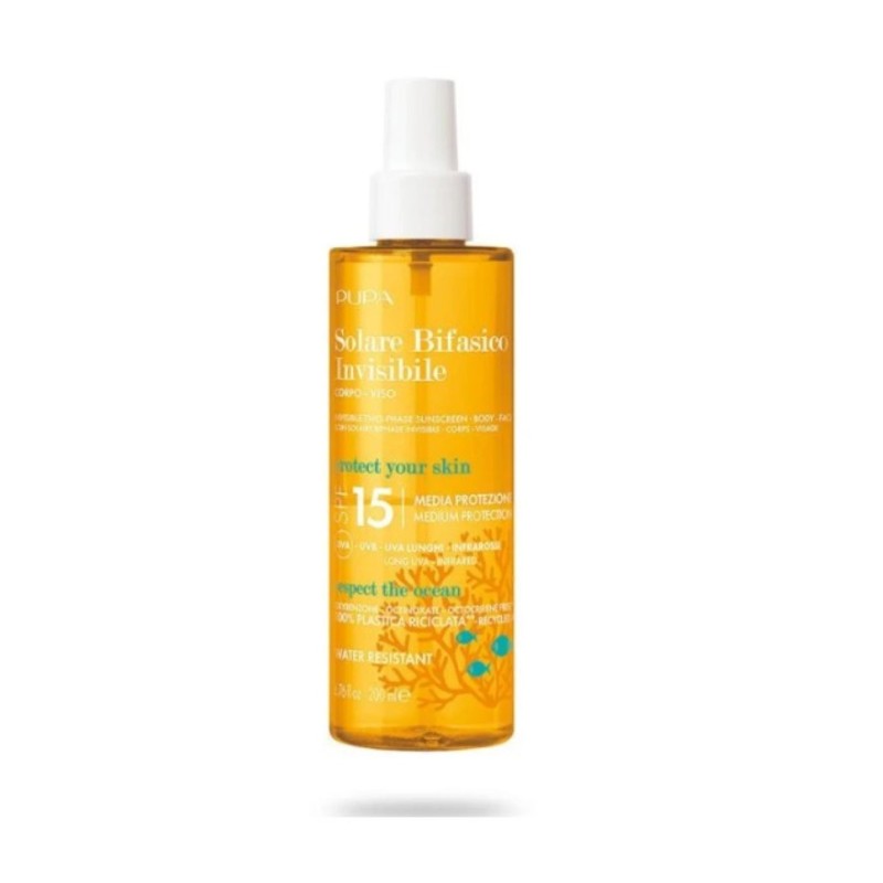Pupa Invisible Two-Phase Sunscreen Body-Face SPF15