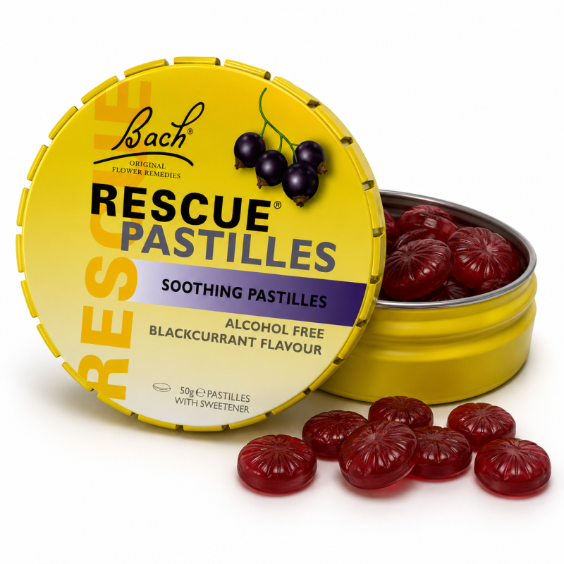Bach Rescue Pastlles Blackcurrant