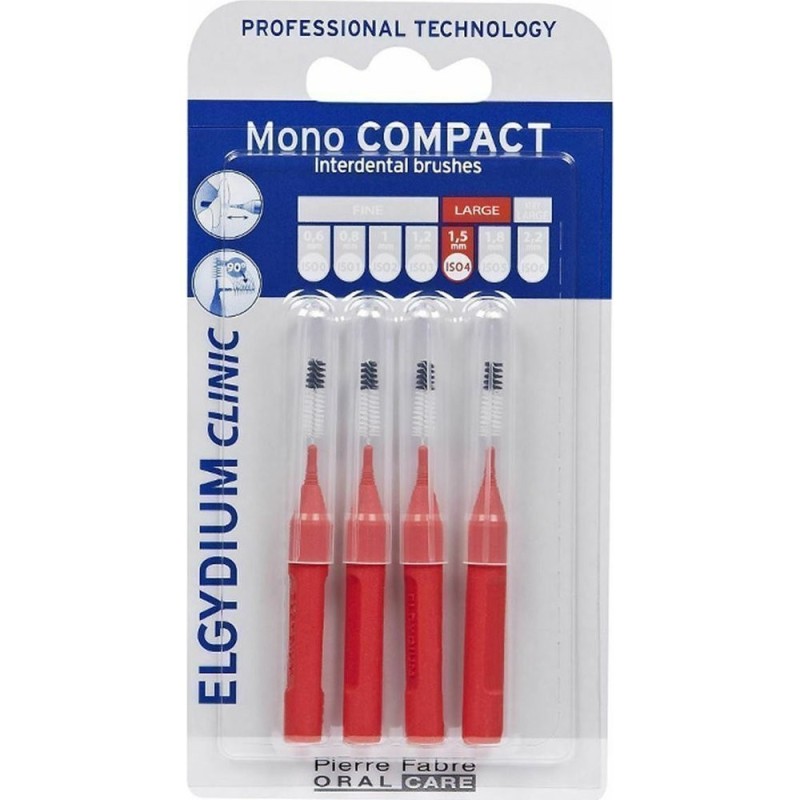 Elgydium Clinic Mono Compact Red 1.5Mm