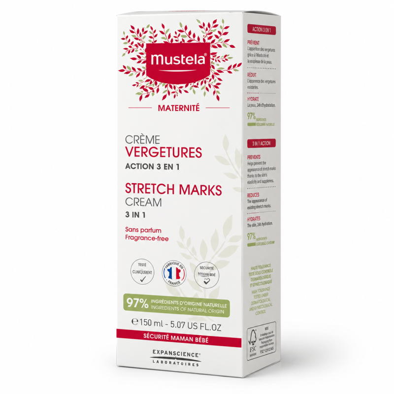 Mustela 9 Stretch Marks Prev.Cream 150ml