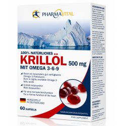 Pharmavital Krillol 500mg 60 Capsules