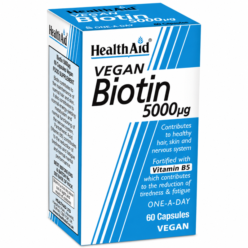 Health Aid Biotin 5000 60 Capsules