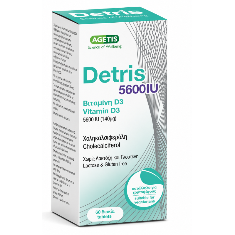 Agetis Detris 5600IU 60 Tablets
