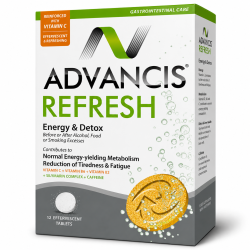 Advancis Refresh 12 Effervescent Tablets.