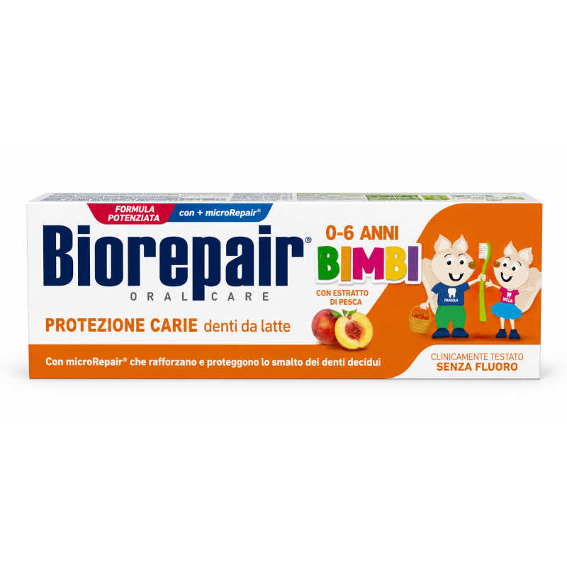 Biorepair Toothpaste Kids 0-6 Peach Flav