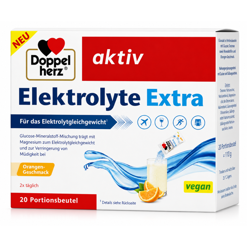 Doppelherz Elektrolyte Extra 20 Sachets