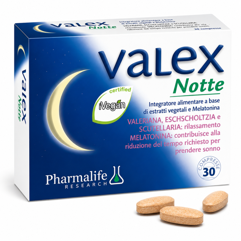 Pharmalife Valex Notte 30 Tablets