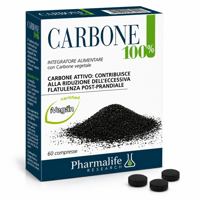 Pharmalife Carbone 100% 60 Tablets