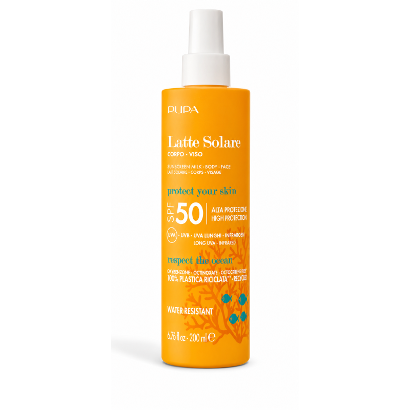Pupa Sunscreen Cream Body-Face SPF50