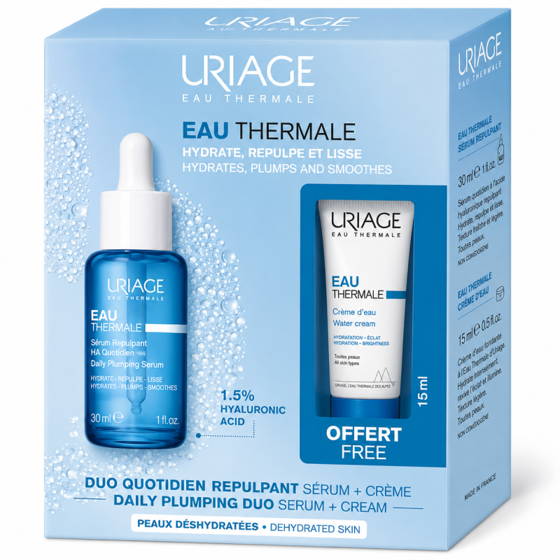 Uriage Promo Kit Bo Serum 30ml + Water Crem. 15ml