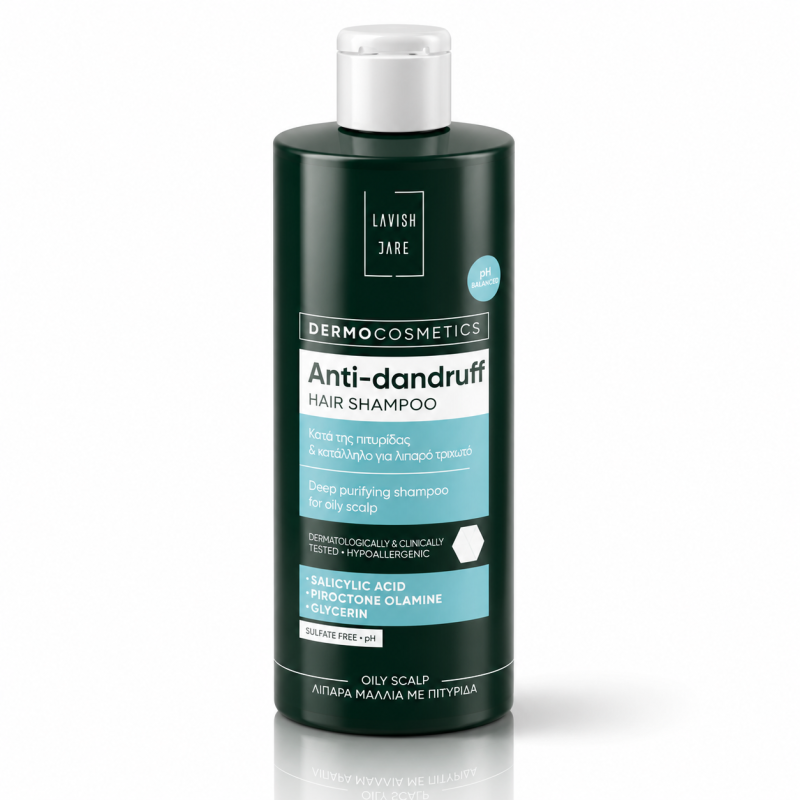 Lavish Care Dermocosmetics Anti Dandruff Shampoo Oily Scalp 400ml