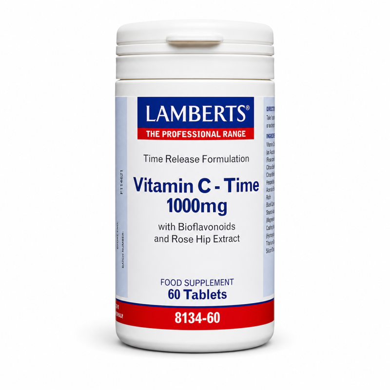 Lamberts Vitamin C-Time Plus Bioflanoids 1000mg 30 Tablets