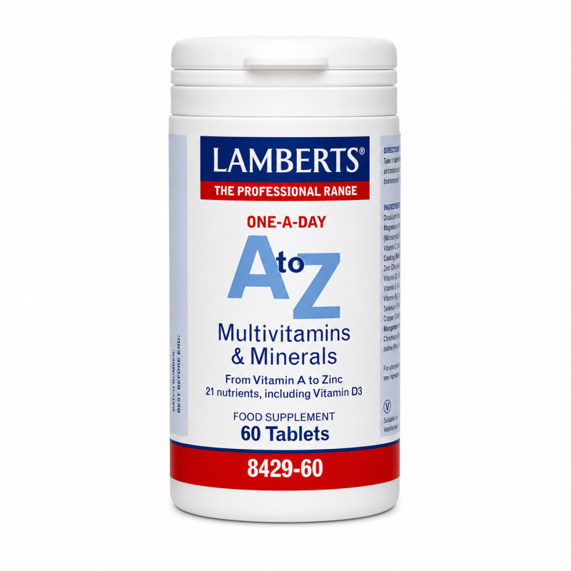 Lamberts A-Z Multivitamins & Minerals 60 Tablets