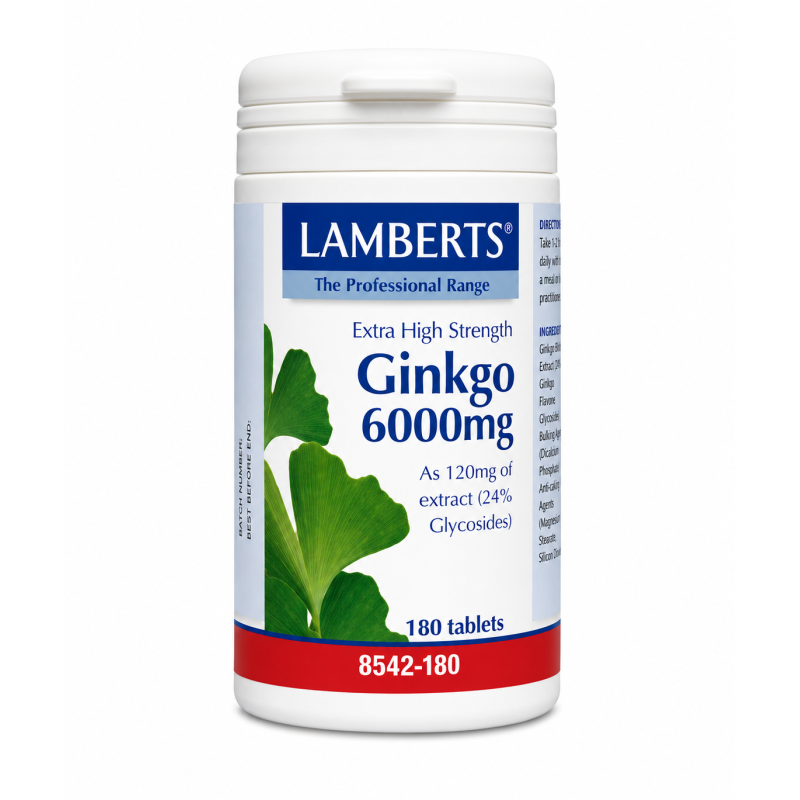 Lamberts Ginkgo 6000mg 180 Tablets