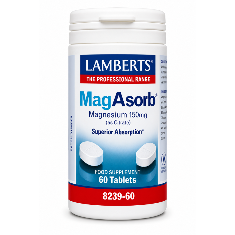 Lamberts Megasorb Magnesium 150mg 60 Tablets