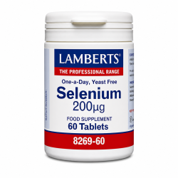 Lamberts Selenium 200mg 60 Tablets