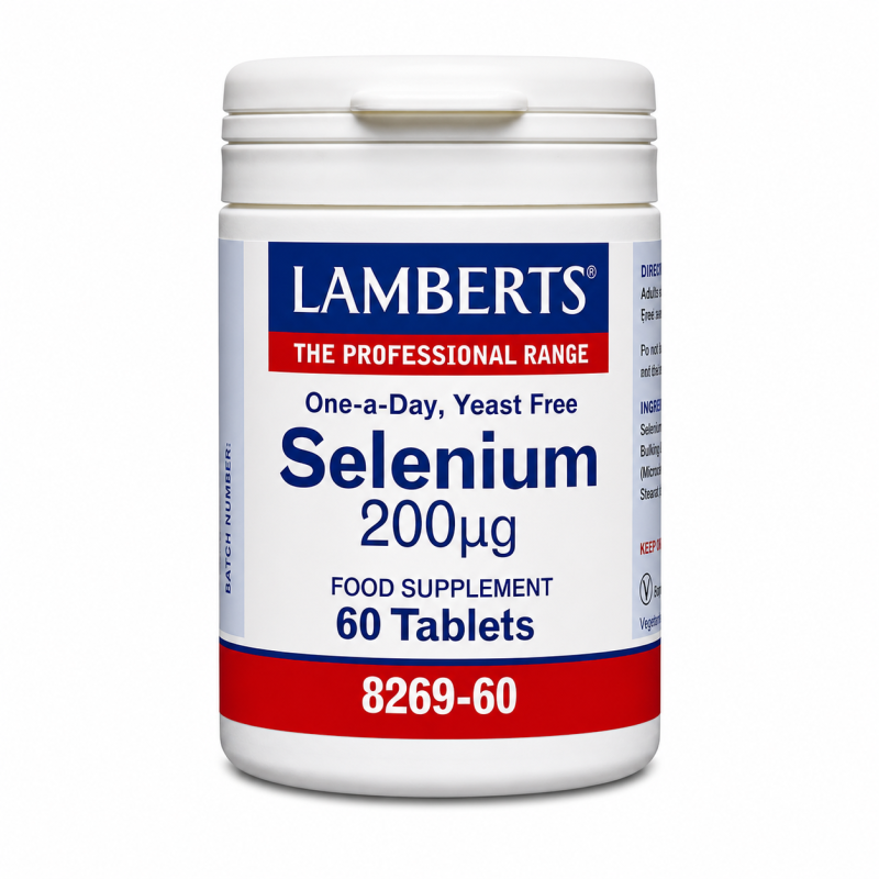Lamberts Selenium 200mg 60 Tablets