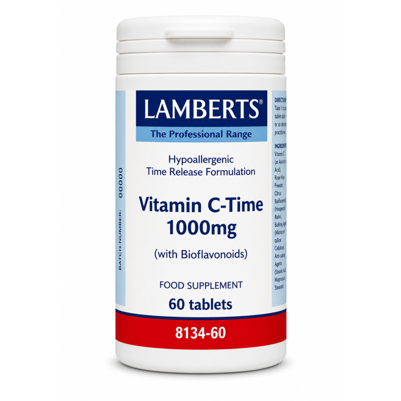 Lamberts Vitamin C With Bioflavonids 1000mg 60 Tablets