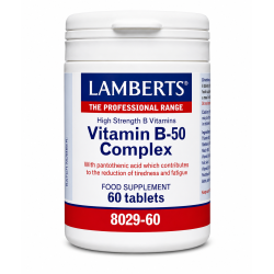 Lamberts Vitamin B-50 Complex 60 Tablets