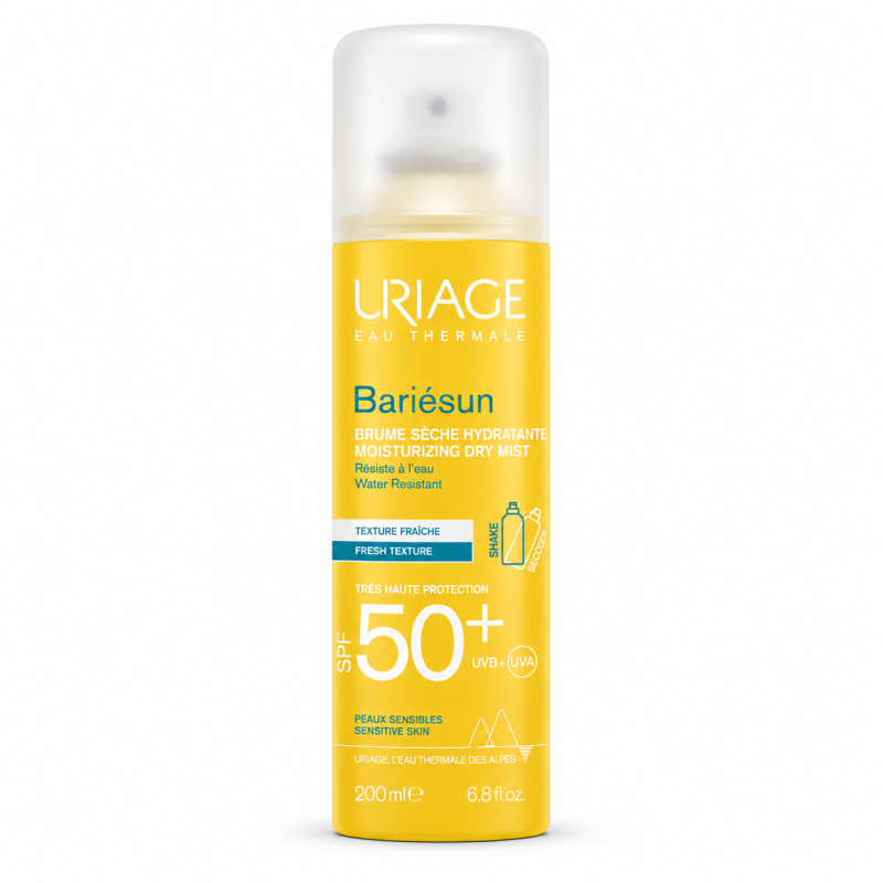 Uriage Bariésun Dry Mist SPF50+ Face & Body Sunscreen Spray 200ml