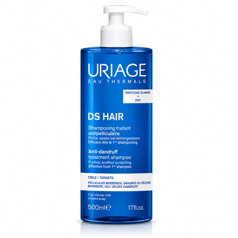 Uriage DS Hair Anti-Dandruff Treatment Shampoo 500ml