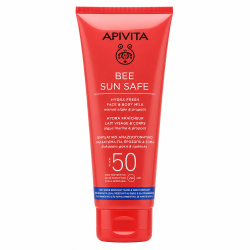 Apivita Bee Sun Safe Hydra Fresh Face & Body Milk Sunscreen Lotion Hydrating SPF50 200ml