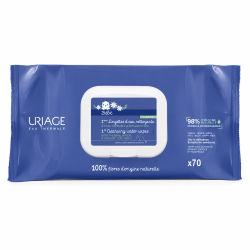 Uriage Bebe 1St Water Cleansing Wipes 70