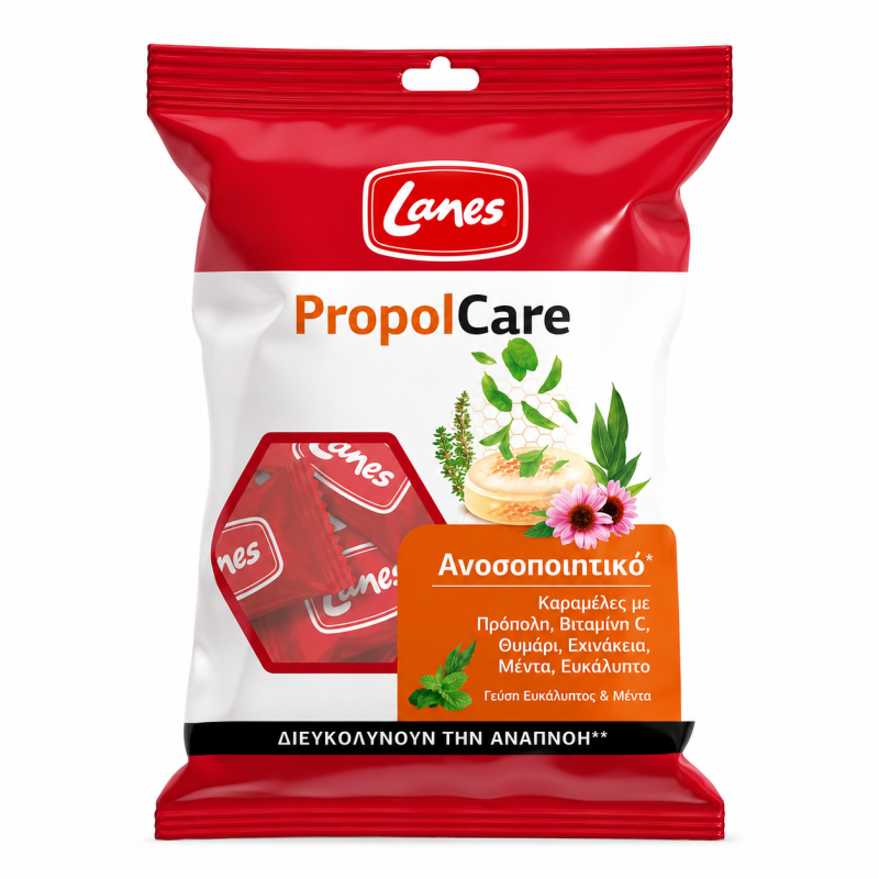 Lanes Propolcare Mint & Eucalyptus Pastilles