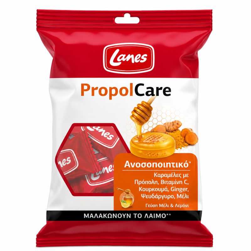 Lanes Propolcare Honey-Lemon Pastilles