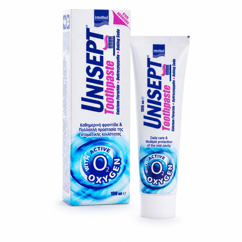 InterMed Unisept Toothpaste With Active Oxygen 100ml