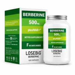 Losebig Berberine 1500mg 120 Capsules
