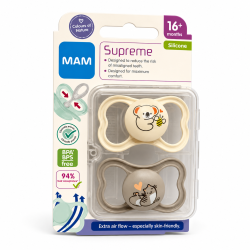 Mam Supreme Pacifier 16+ Unisex 2pcs 10023993