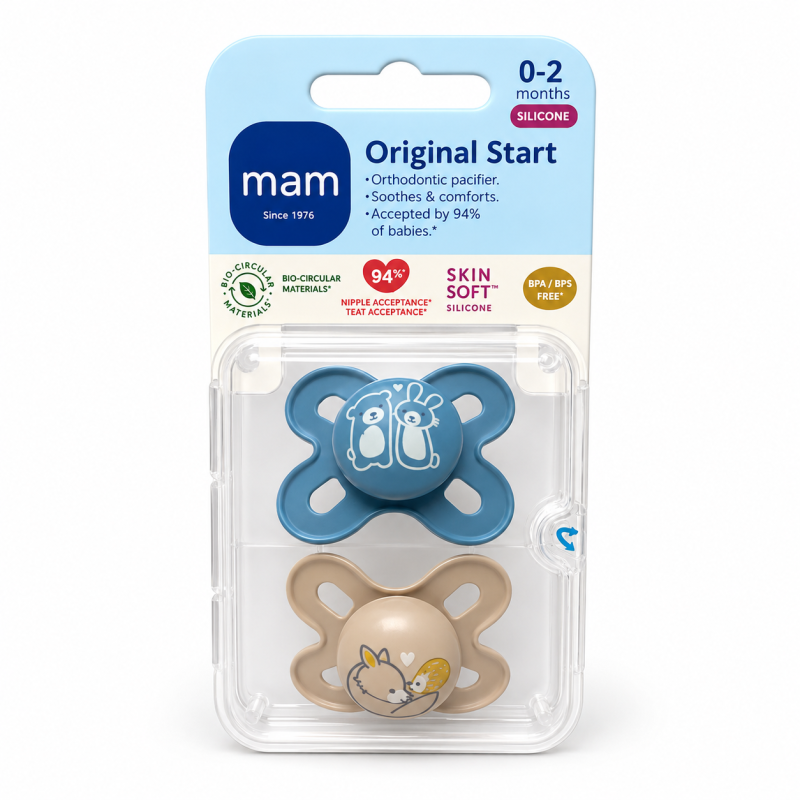 Mam Original Start Pacifier Boy 0-2m 10007639