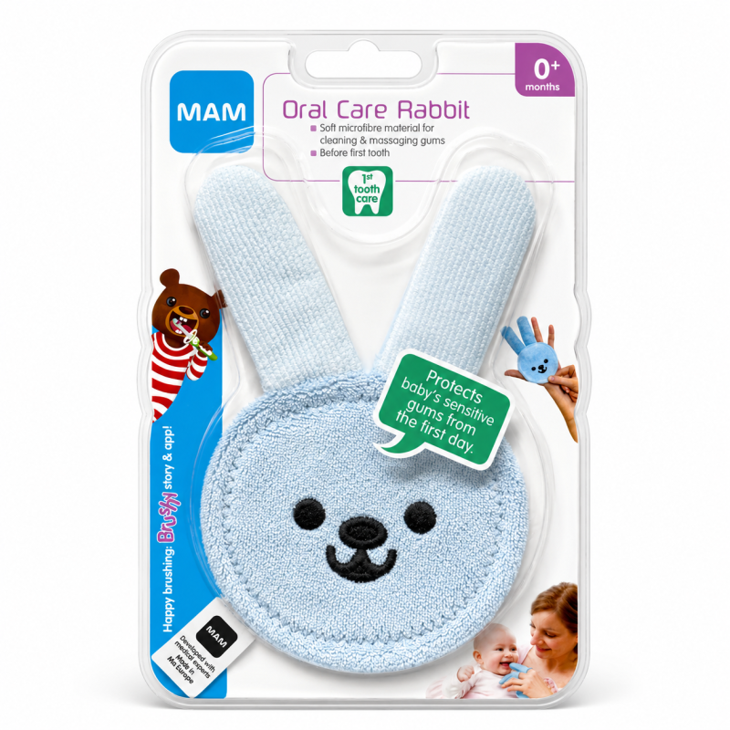 Mam Oral Care Rabbit Boy 0m+ - 10013042