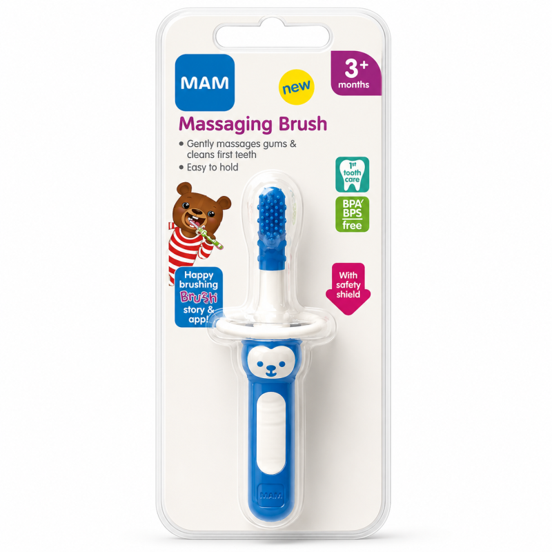 Mam Massaging Brush Boy 3m+ - 10017820