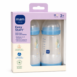 Mam Easy Start Anticolic Bottle Boy x2pcs 2m+ 260ml - 10015150