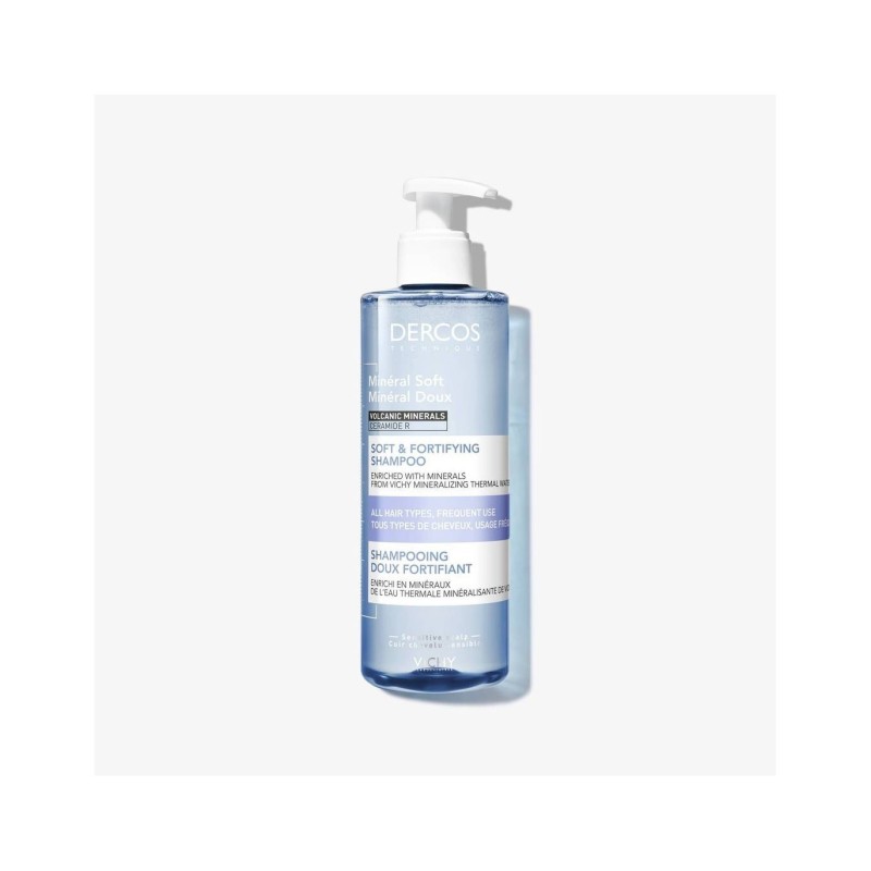 Vichy Dercos Mineral Soft & Fortifying Shampoo 400ml